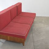 Canapé-lit pliant par Drevotvar, 1970, Tchécoslovaquie