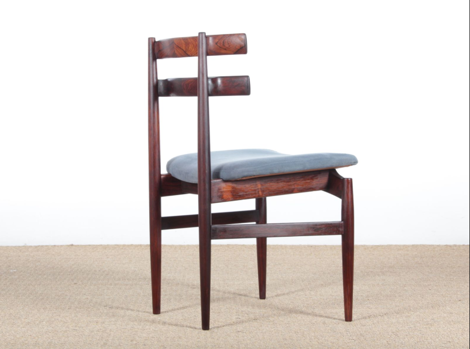 Set of 6 chairs by Poul Hundevad, Scandinavia