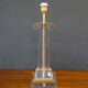 Les arcades lucite gold-plated brass table lamp