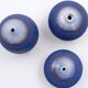 Set of 3 vintage blue miniature ceramics by Antonio Lampecco - Belgium