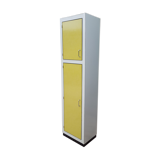 Vintage storage cabinet formica yellow