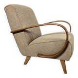 Art Deco Lounge Chair by Jindrich Halabala, 1940s