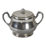 CHRISTOFLE SUGAR BOWL "Silver Metal"