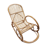 Rocking chair rattan design adult