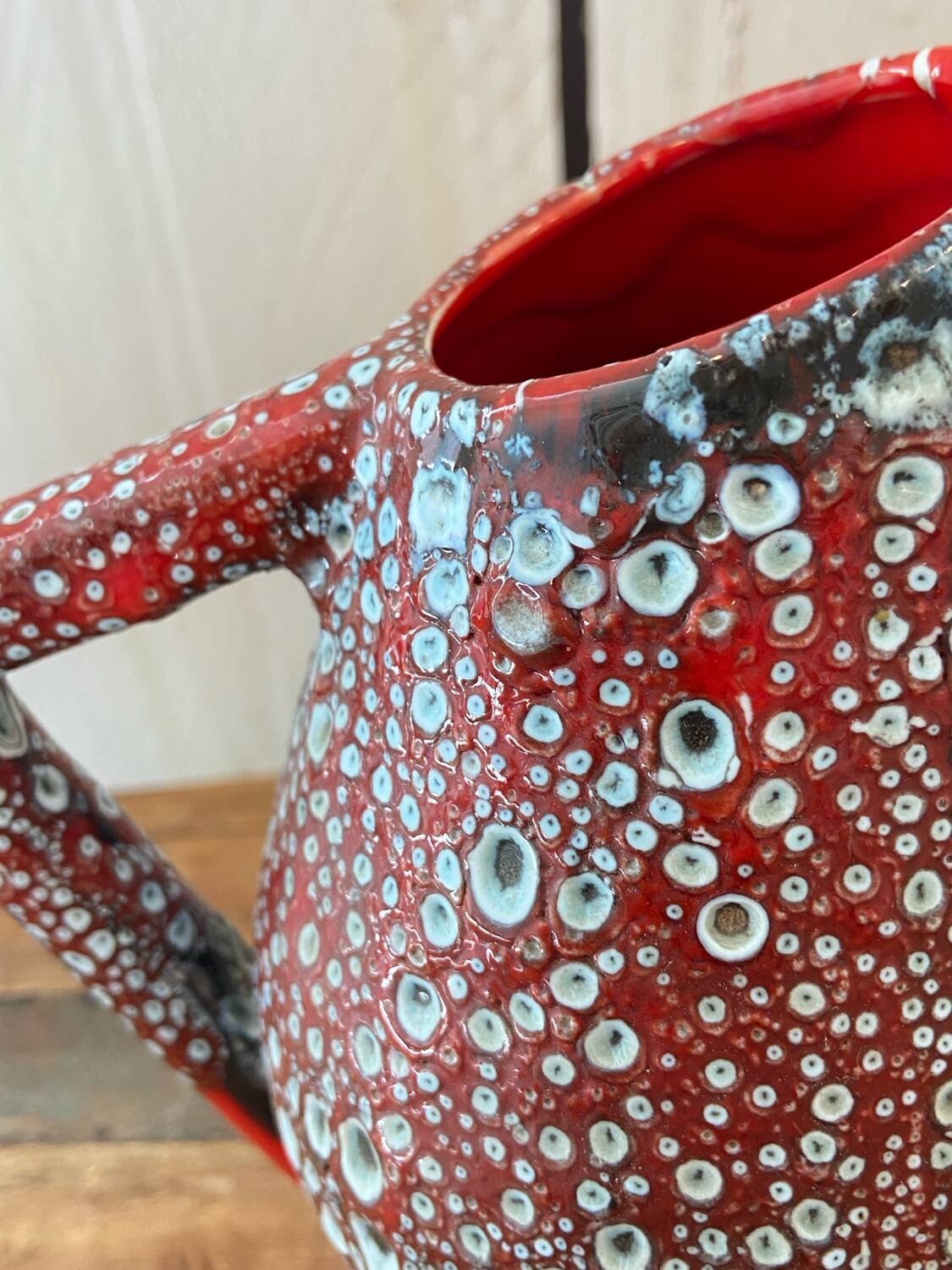 Fat Lava ceramic vase