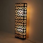 Large Italian brutalist floor lamp 1970s