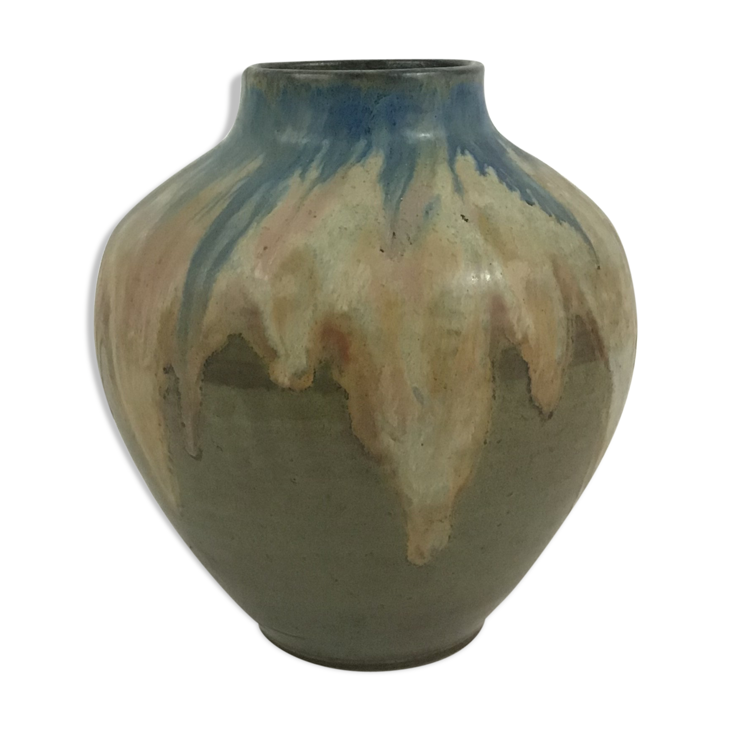 Sandstone vase by Jean Marie Maure and Alfred Lebret 1930