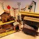 Vintage sheet metal JEP train from the 20s and 30s