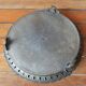 Antique mirror glass centerpiece in bronze and mirror glass