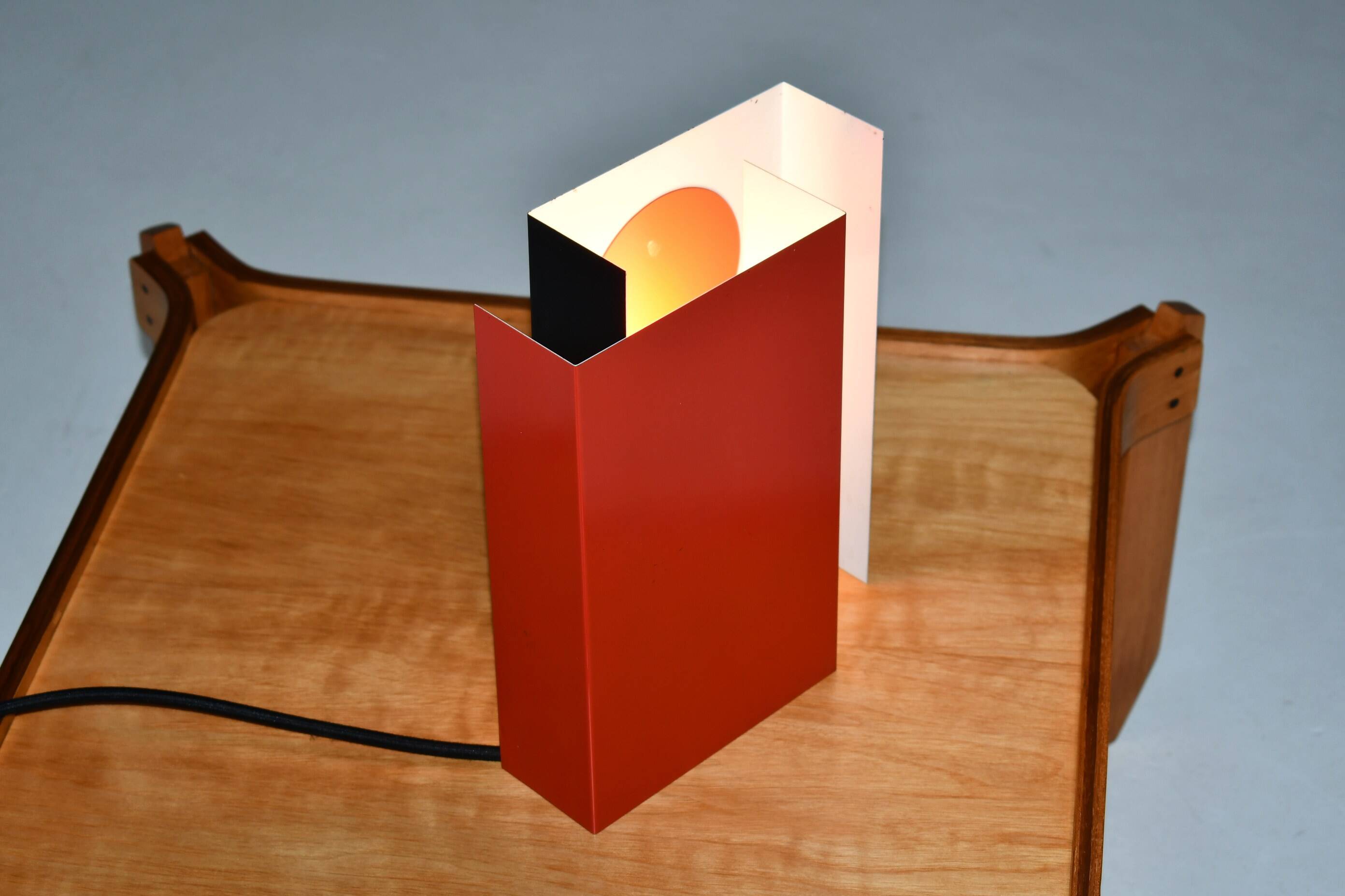 Plafonnier Nippon conçu par Simon Henningsen pour LYFA, Danemark, 1970. (B)