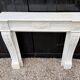 Louis XVI style Carrara marble fireplace circa 1880