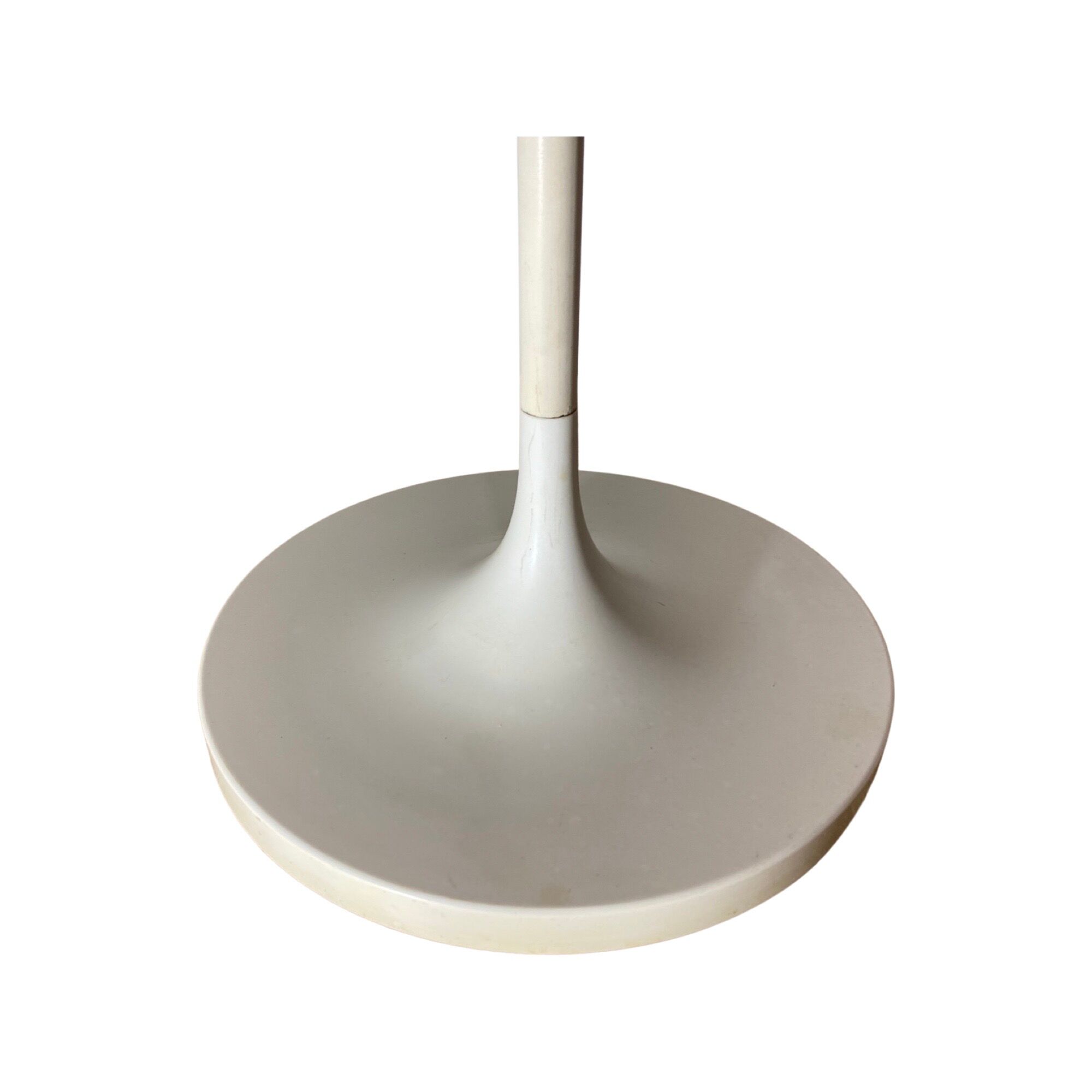 Vintage Tulip Floor Lamp Gianfranco Frattini Design, Italy | Italian Design White Colored