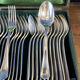 Christofle cutlery set model Boréal 24 pieces Silver-plated Metal Art D box
