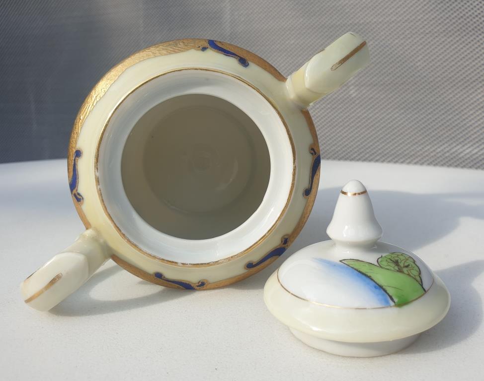 Coffee service Vintage Pagoda 1945 "made in occupied Japan"