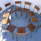 10 chaises mullca