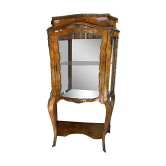 SHOWCASE of Louis XV style curved