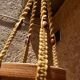 Suspension in macramé