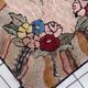 Handmade american hooked antique rug 100cm x 174cm 1880s