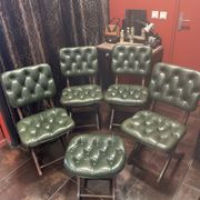 Chairs and stool