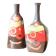 1970s-80s Hand-Painted Terracotta Vases