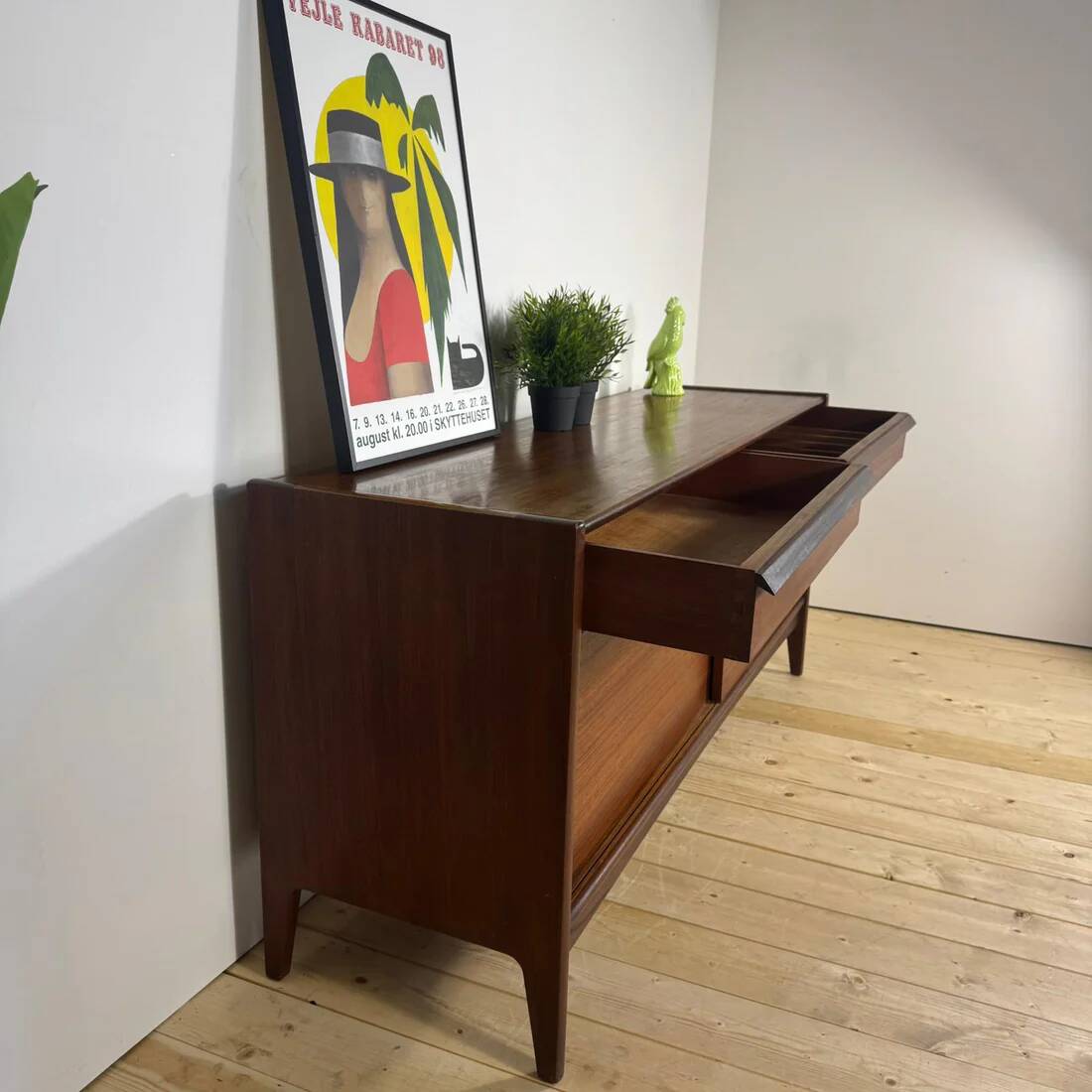 John Herbert teak sideboard – British mid-century credenza from the 1960s