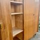 Blonde wood wardrobe 1970