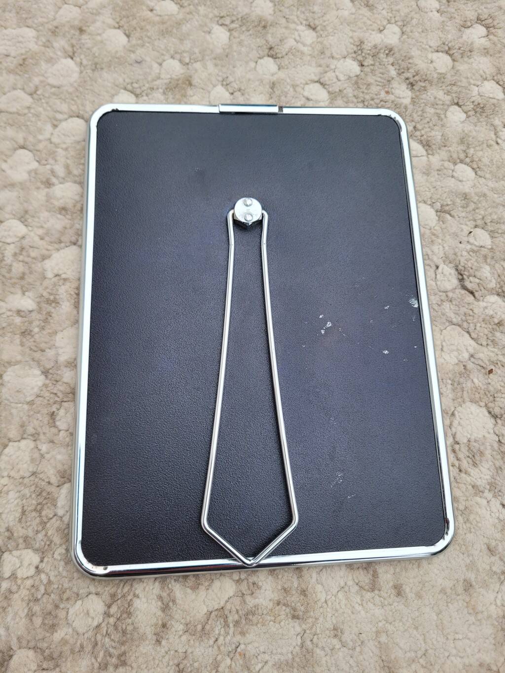 Small vintage barber mirror 13x18cm