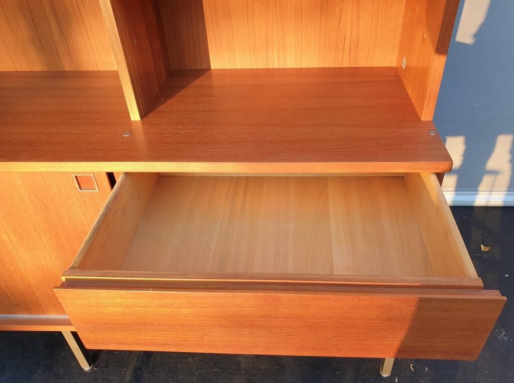 Modular teak furniture 1960 Arnaud design Louis Paolozzi