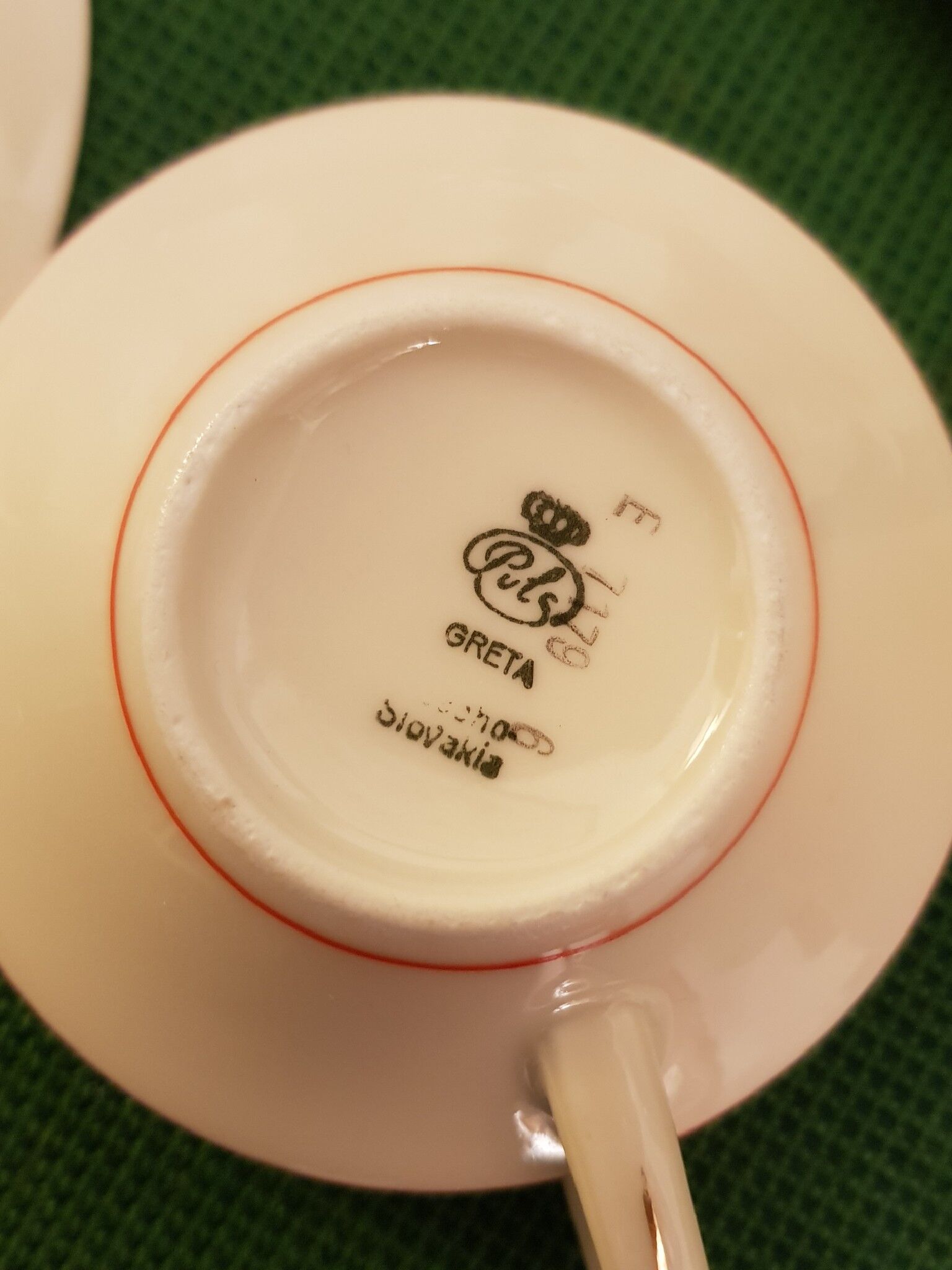 Service à café en porcelaine