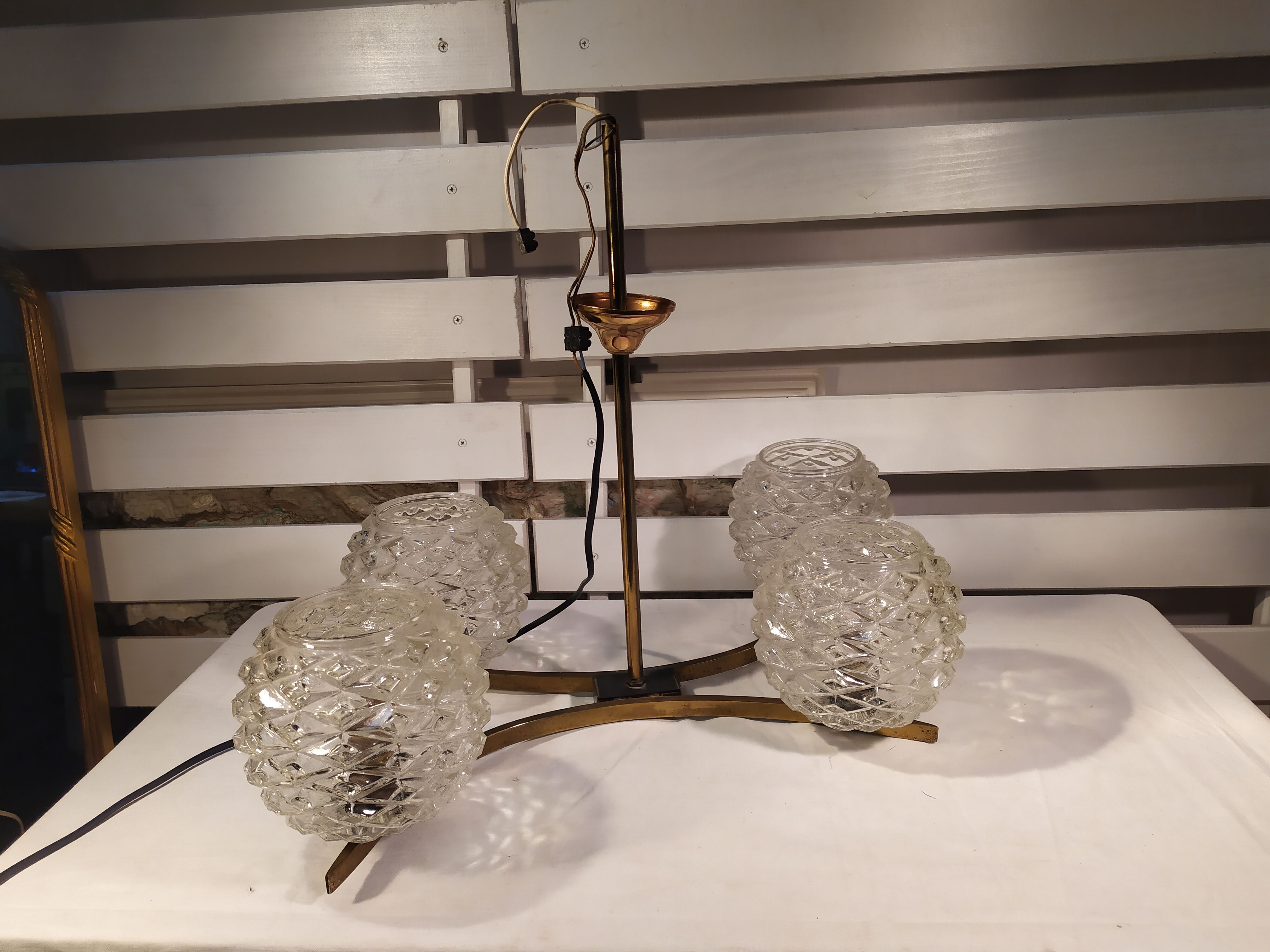 Vintage chandelier 4 lights