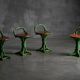 Whimsical Vine Twist Stools, France, Late 20th Century