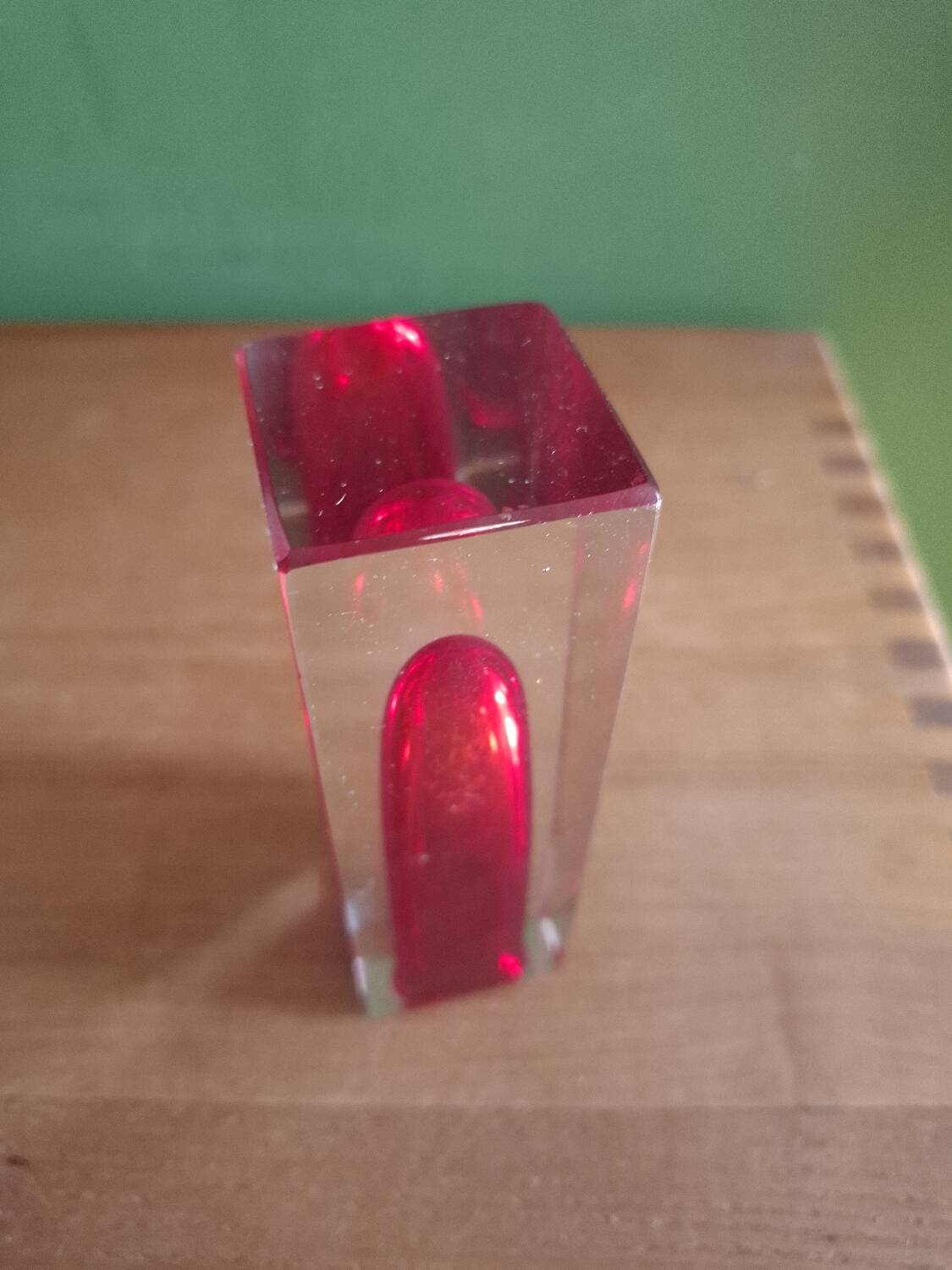 Sommerso Murano Vase