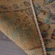Vintage Handknotted Oushak Wool Rug sku2321