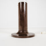 Space age floor lamp in glass & metal by Temde Leuchten