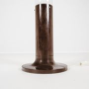 Space age floor lamp in glass & metal by Temde Leuchten