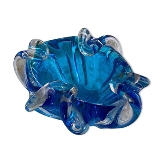 Blown glass ashtray