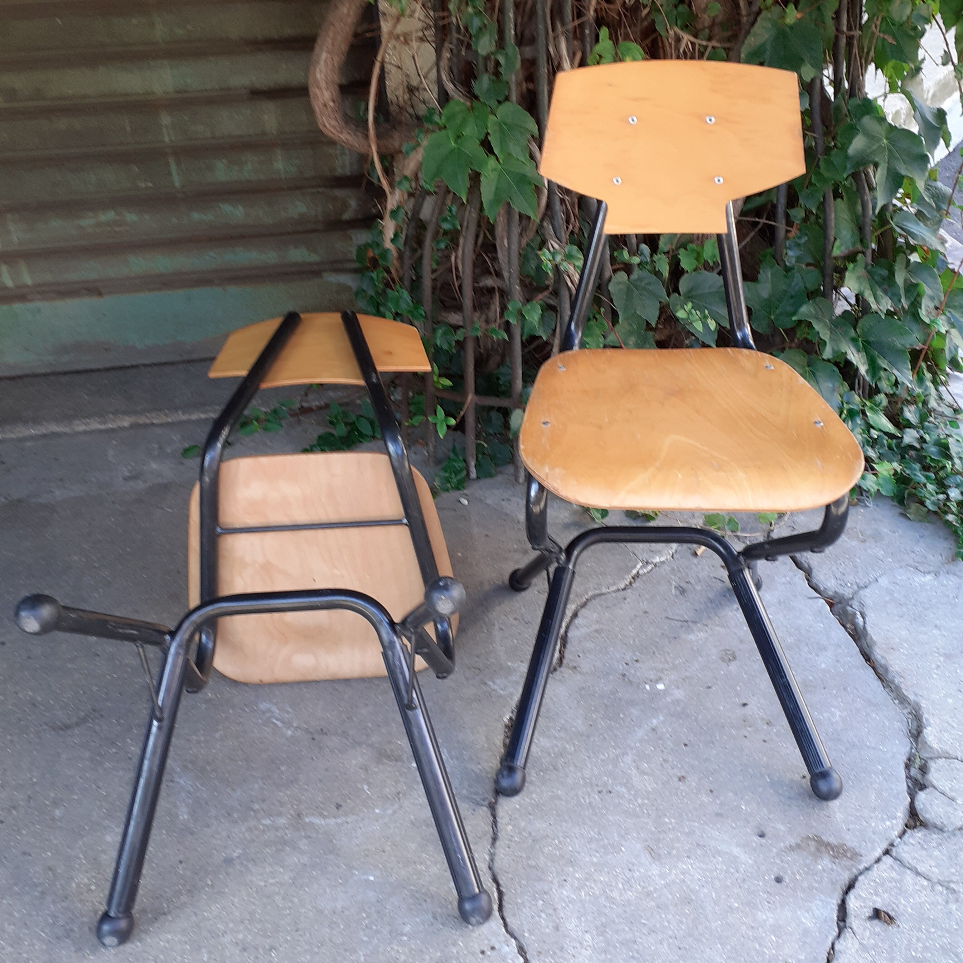 Pair of modernist chairs