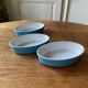 Set of 3 ceramic oven dishes