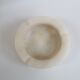 White marble ashtray