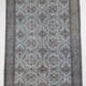 Tapis 6x10 pour salon bordé de tapis vintage turc bleu, 184x301Cm SK 1512