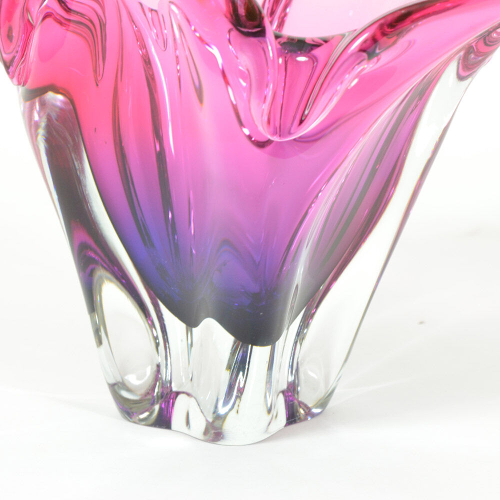 Vase en verre soufflé
