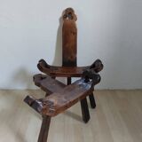 Brutalist chair and stool