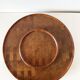Large rotating teak platter Denmark Digsmed 1970