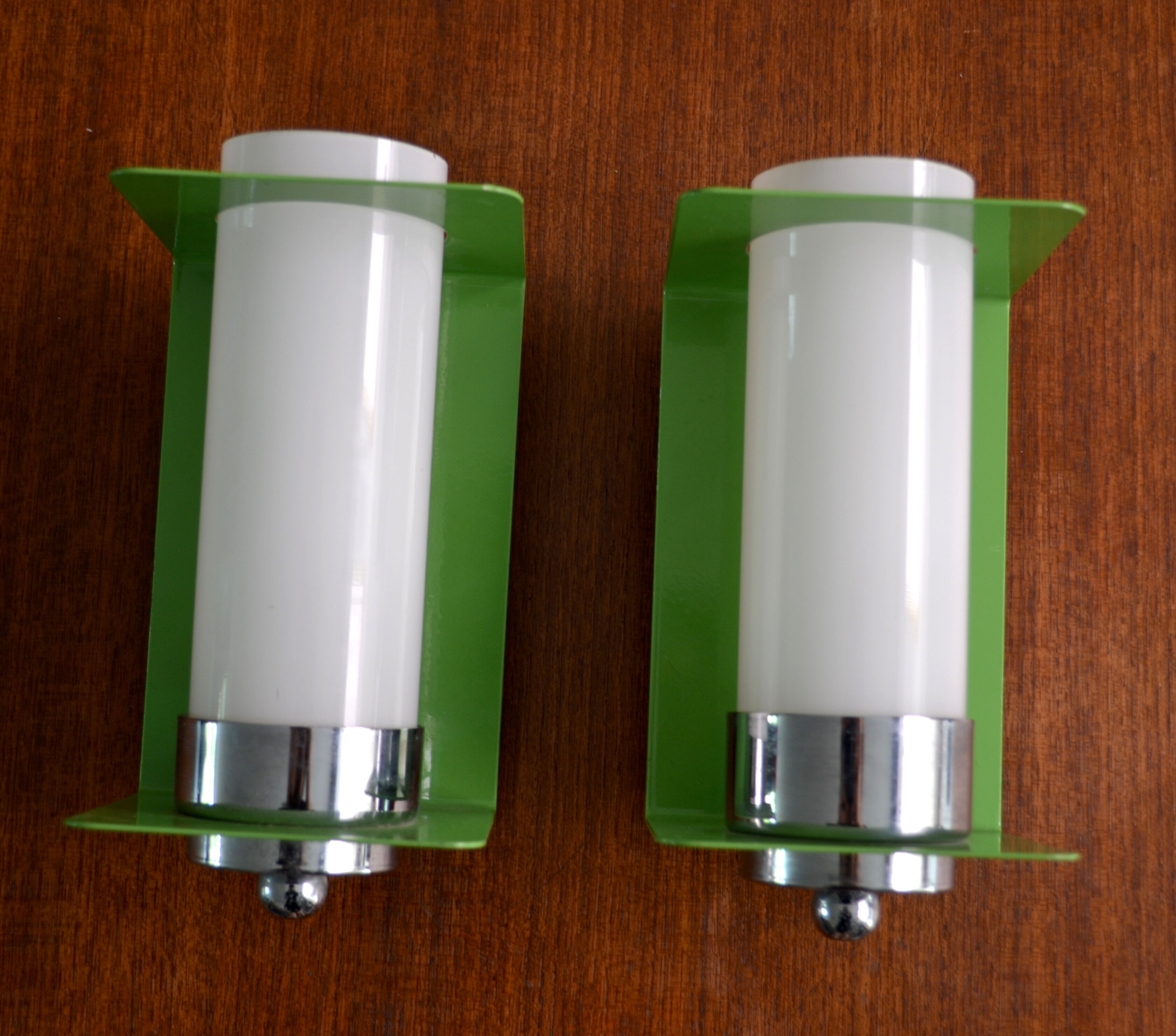 Pair of vintage Delmas Disderot sconces 70s