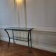 Console vintage signée Pierre Vandel Paris