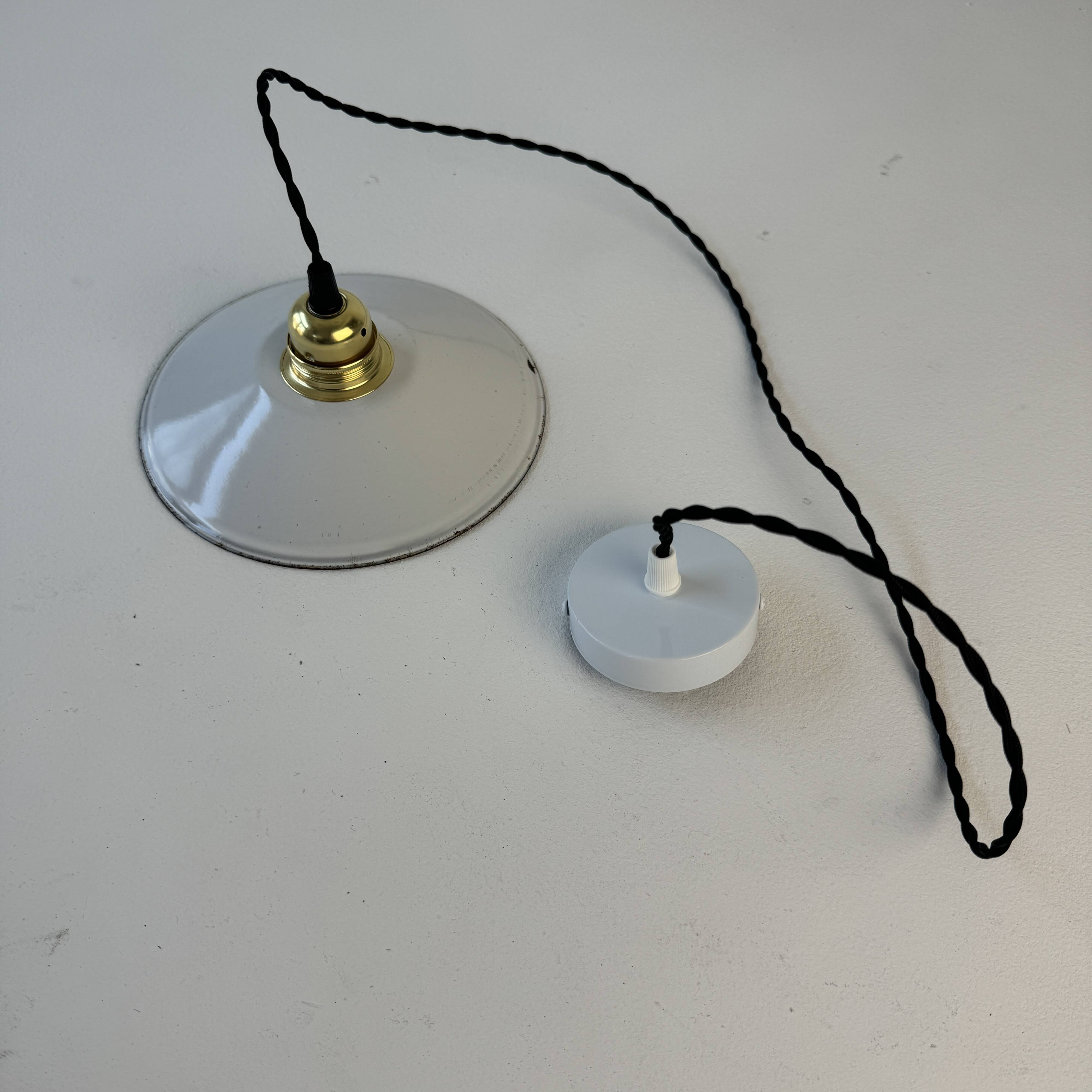 Lot of 4 small vintage enamel pendants