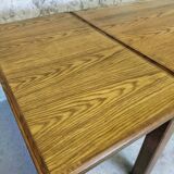Farmhouse style dining table.