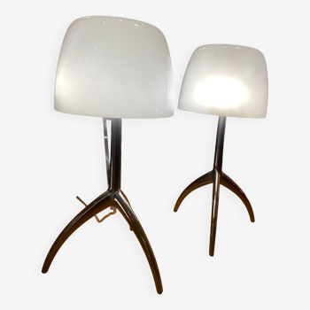 Paire de lampes de table Foscarini - Modèle "Lumière"