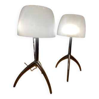 Pair of Foscarini table lamps - “Lumière” model