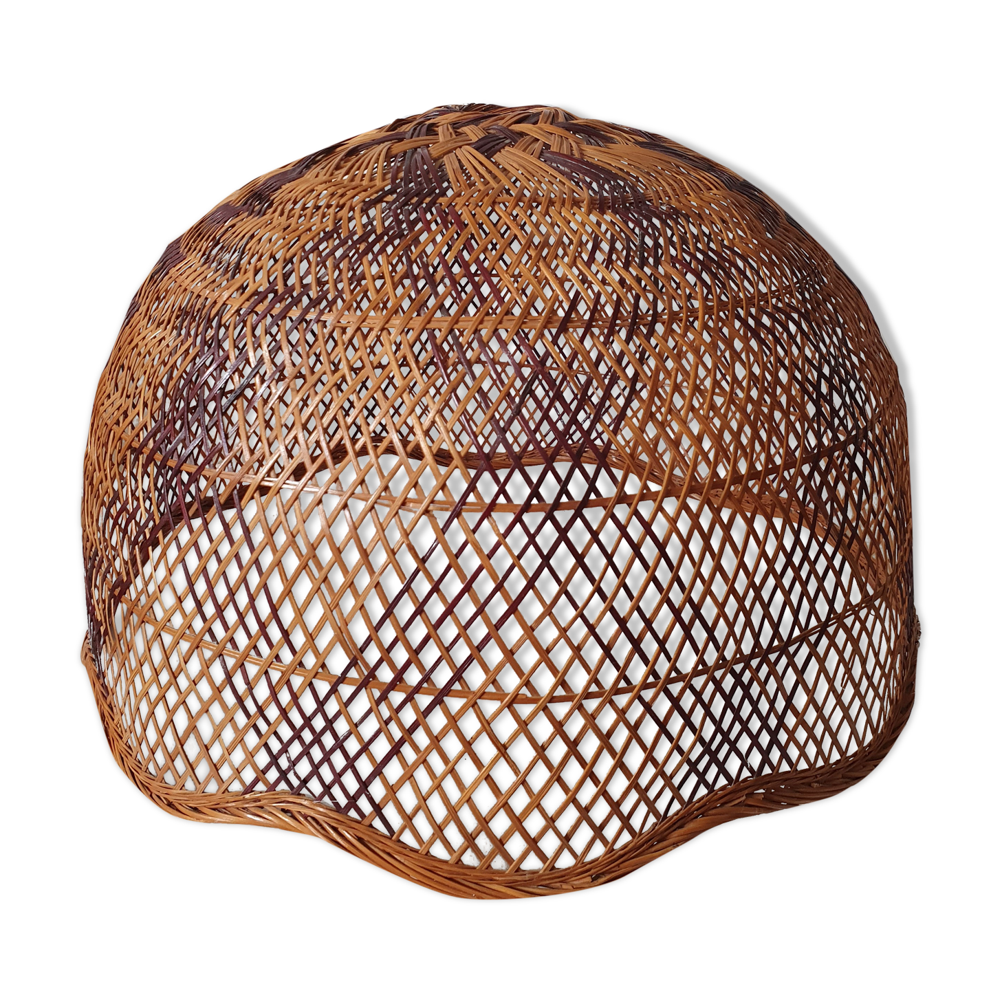 Lampshade wicker flower